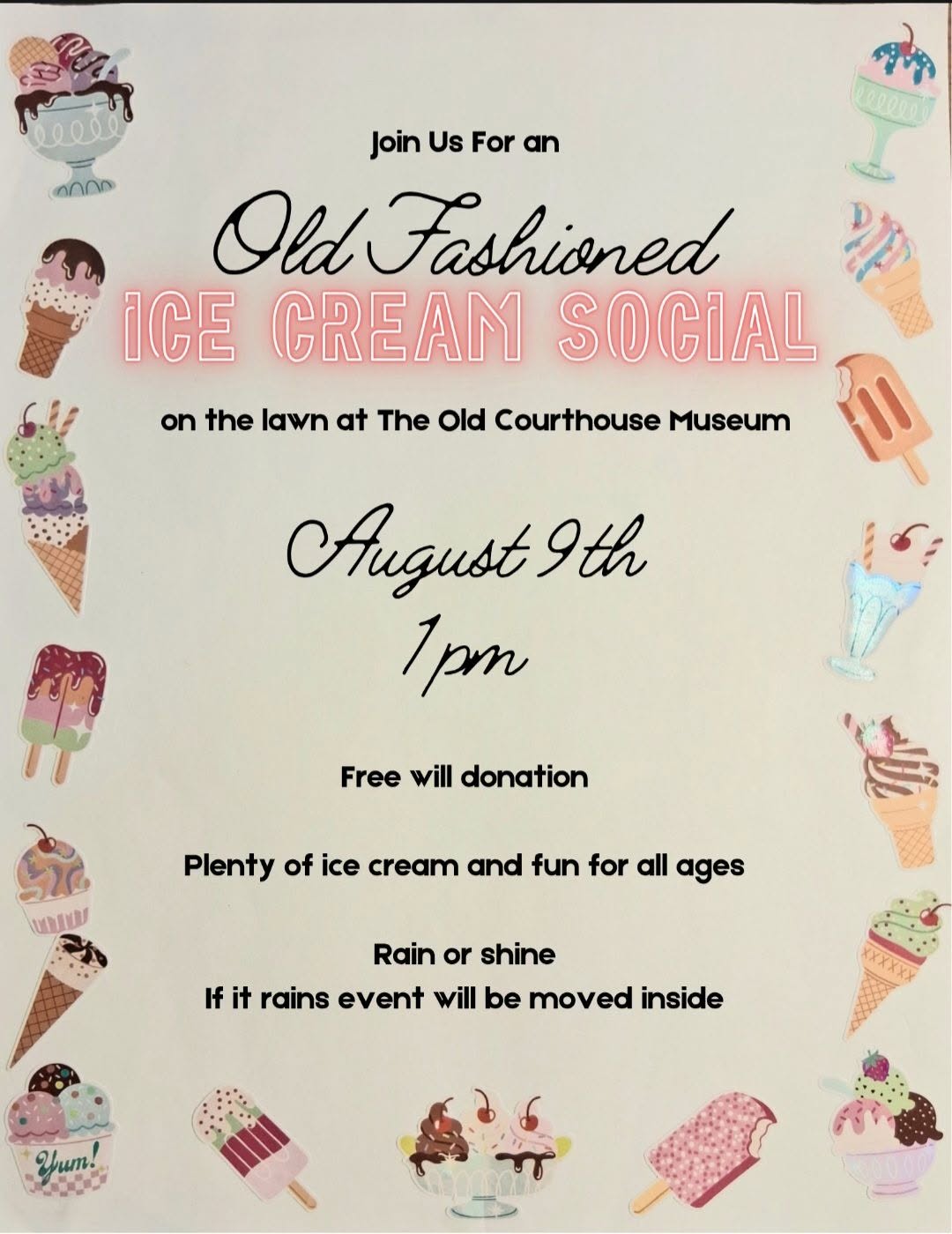 Ice Cream Program